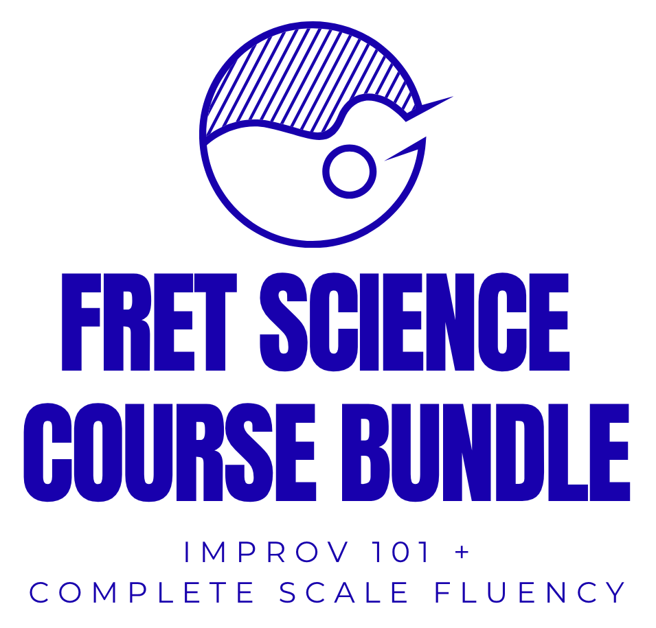 The Fret Science Course Bundle: Improv 101 + Complete Scale Fluency